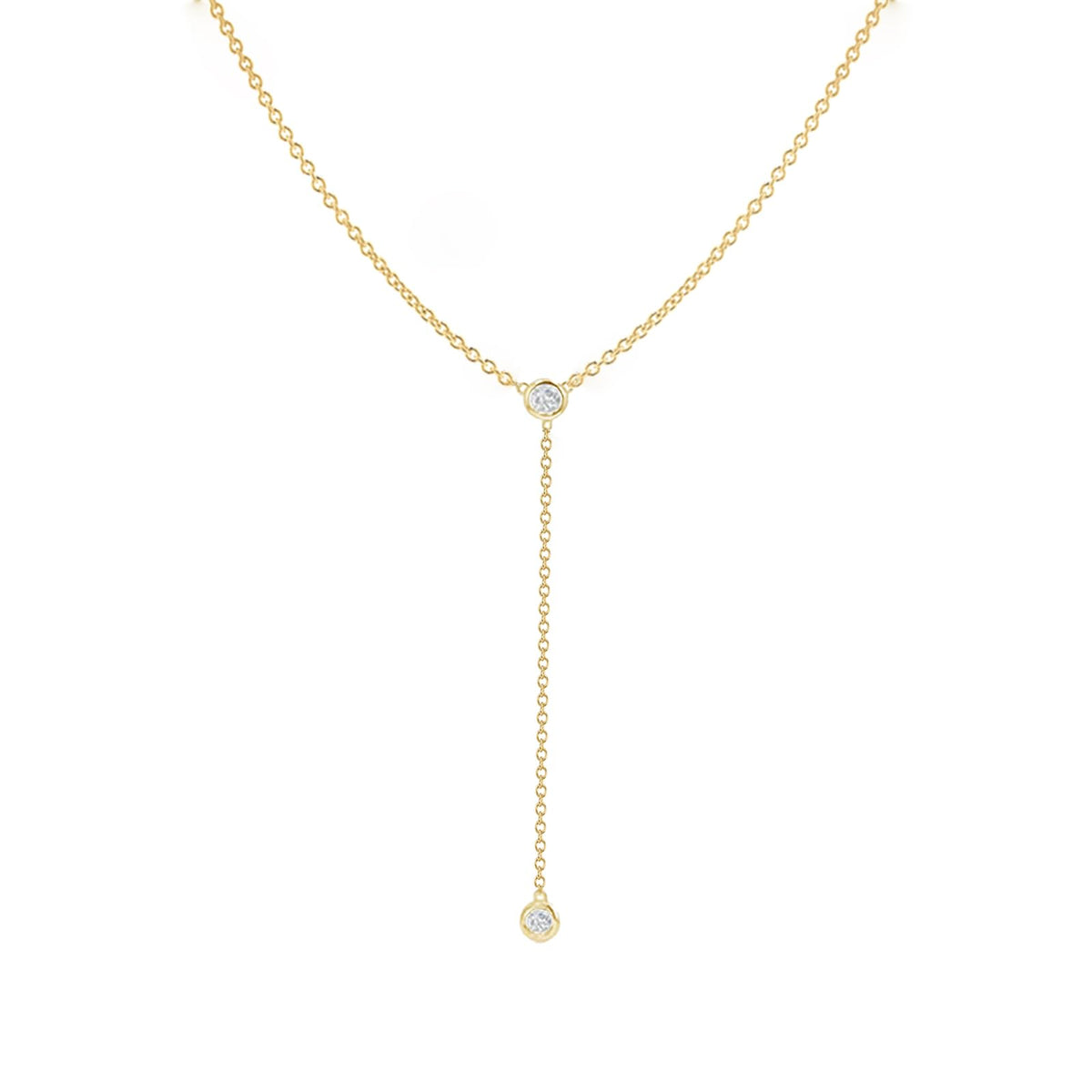 Gold Necklace for Women, Dainty Gold Long Necklaces 14k Gold Plated Prom Lariat Necklace Cute Choker Necklaces for Women Trendy Stuff Fashion Costume Gold Accessories Christmas Jewelry Gifts