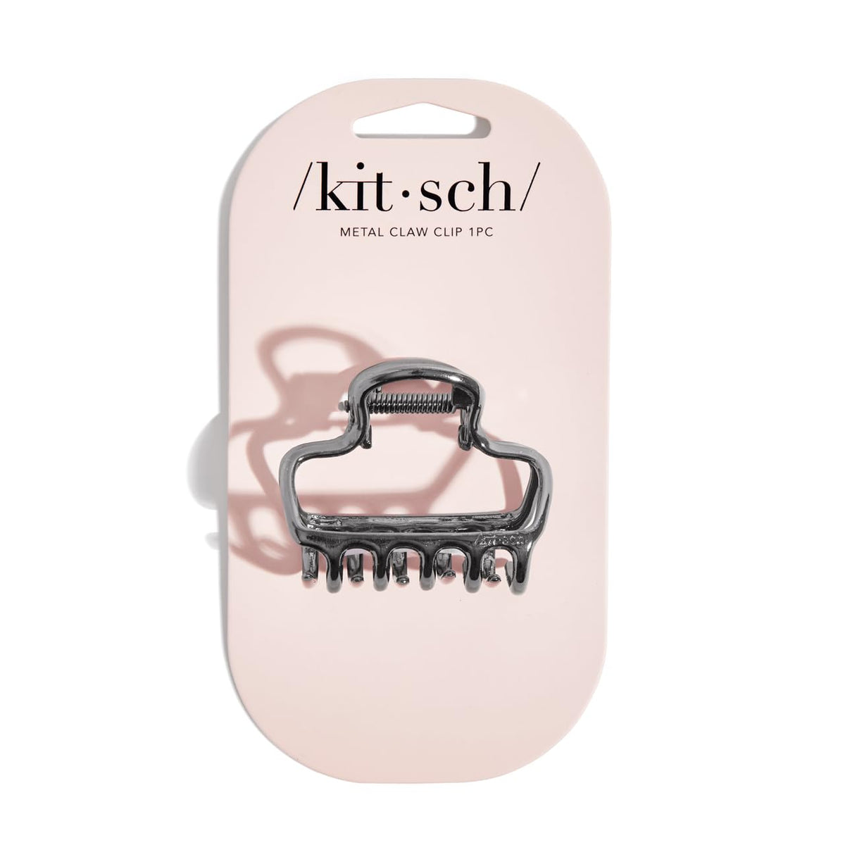 Kitsch Metal Hair Clips for Women - Durable & Elegant Metal Claw Clips, Perfect for Everyday Use & Special Occasions - Gold, 1 Pc
