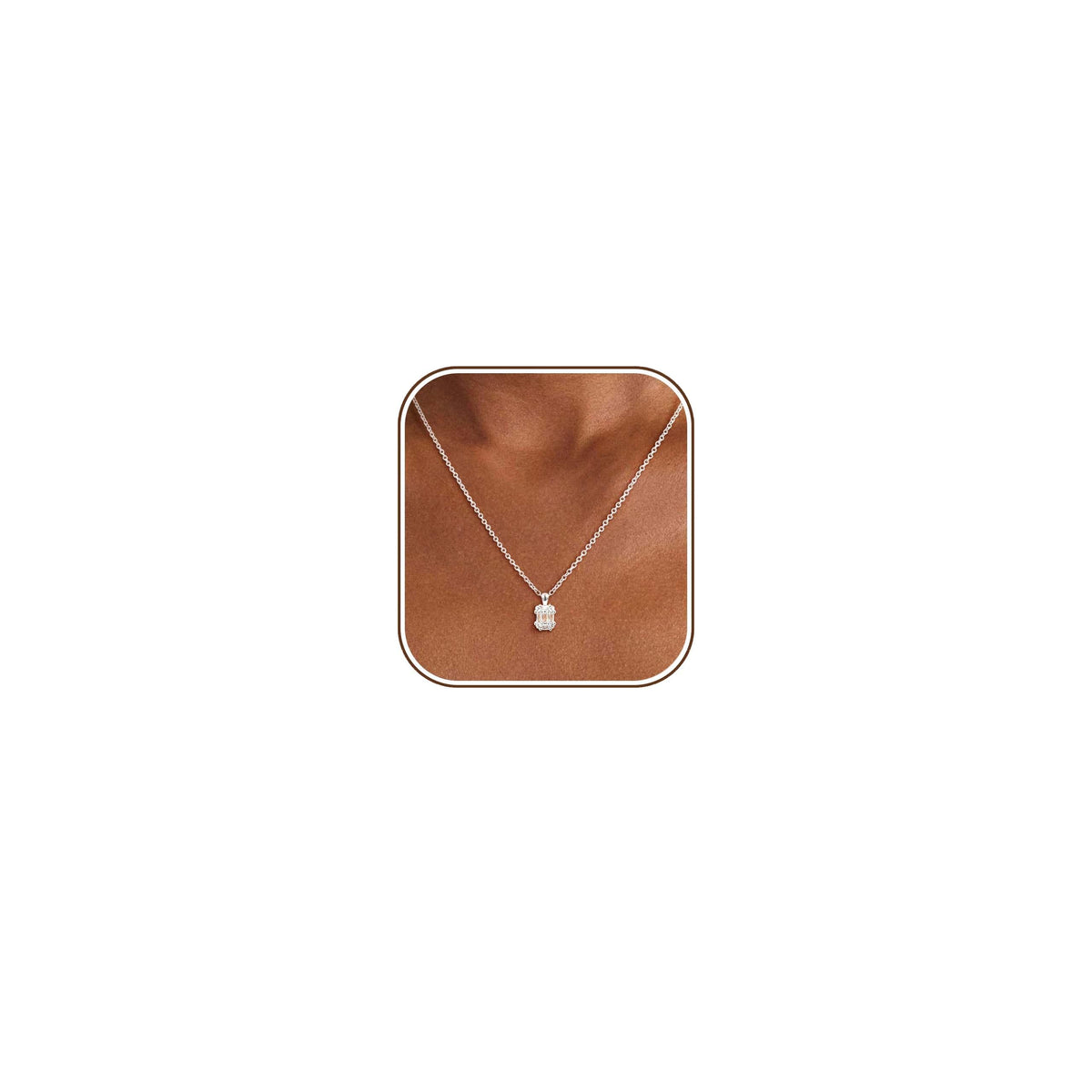 Gold Necklace for Women 14K Gold Plated Dainty Pendant Chain Puffy Heart Italian Horn Radiant Sun Compass CZ Teardrop Bow Charm Trendy Jewelry Gift