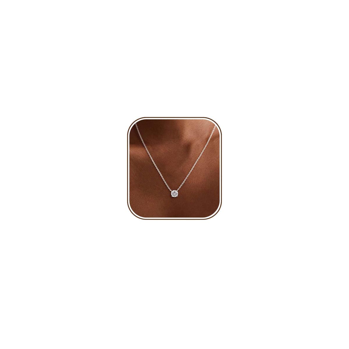 Gold Necklace for Women 14K Gold Plated Dainty Pendant Chain Puffy Heart Italian Horn Radiant Sun Compass CZ Teardrop Bow Charm Trendy Jewelry Gift