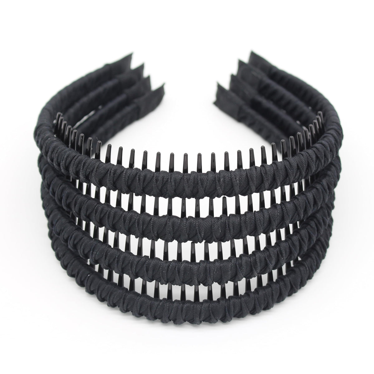 JOBAND Fashion floral teeth Headbands comb Hair Accessories Non-slip Hair bands Soft Comfy Hair Hoop for Women/Girl(4 color)