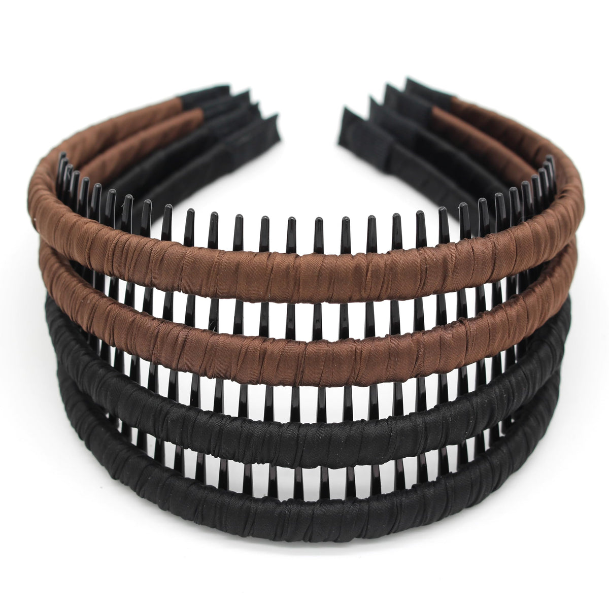 JOBAND Fashion floral teeth Headbands comb Hair Accessories Non-slip Hair bands Soft Comfy Hair Hoop for Women/Girl(4 color)