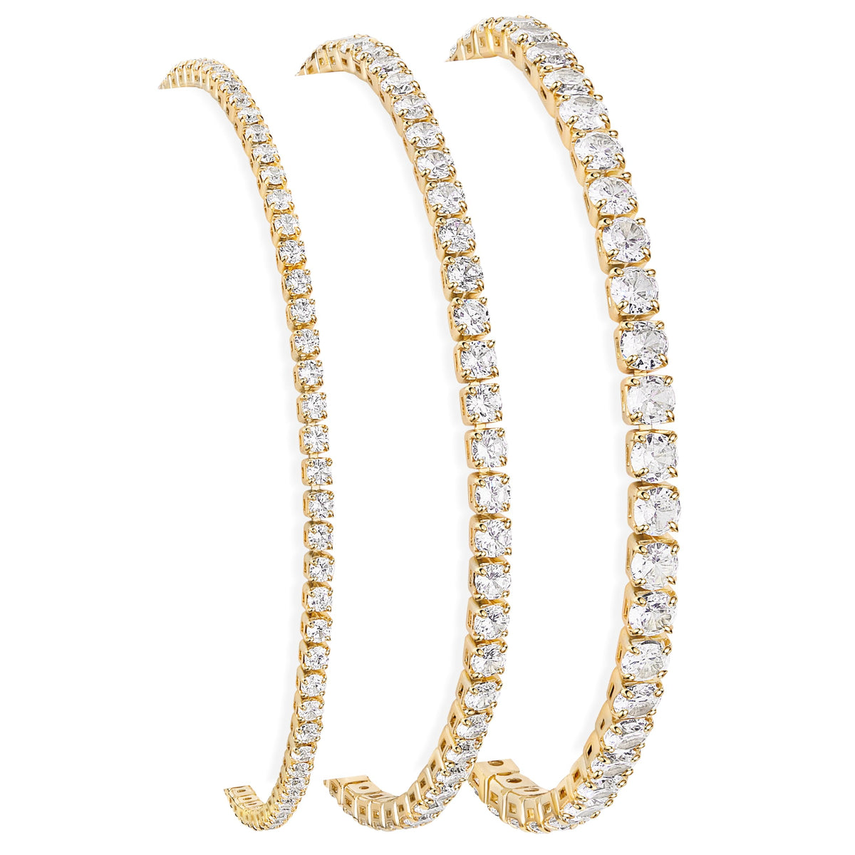 925 Sterling Silver Bracelets for Women Stack, Trendy Tennis Bangle Cuff Jewelry Set 14K Gold Plated, Adjustable Bracelet Set for Wrist Essentials, Women Fashion Watch Band Acecessories