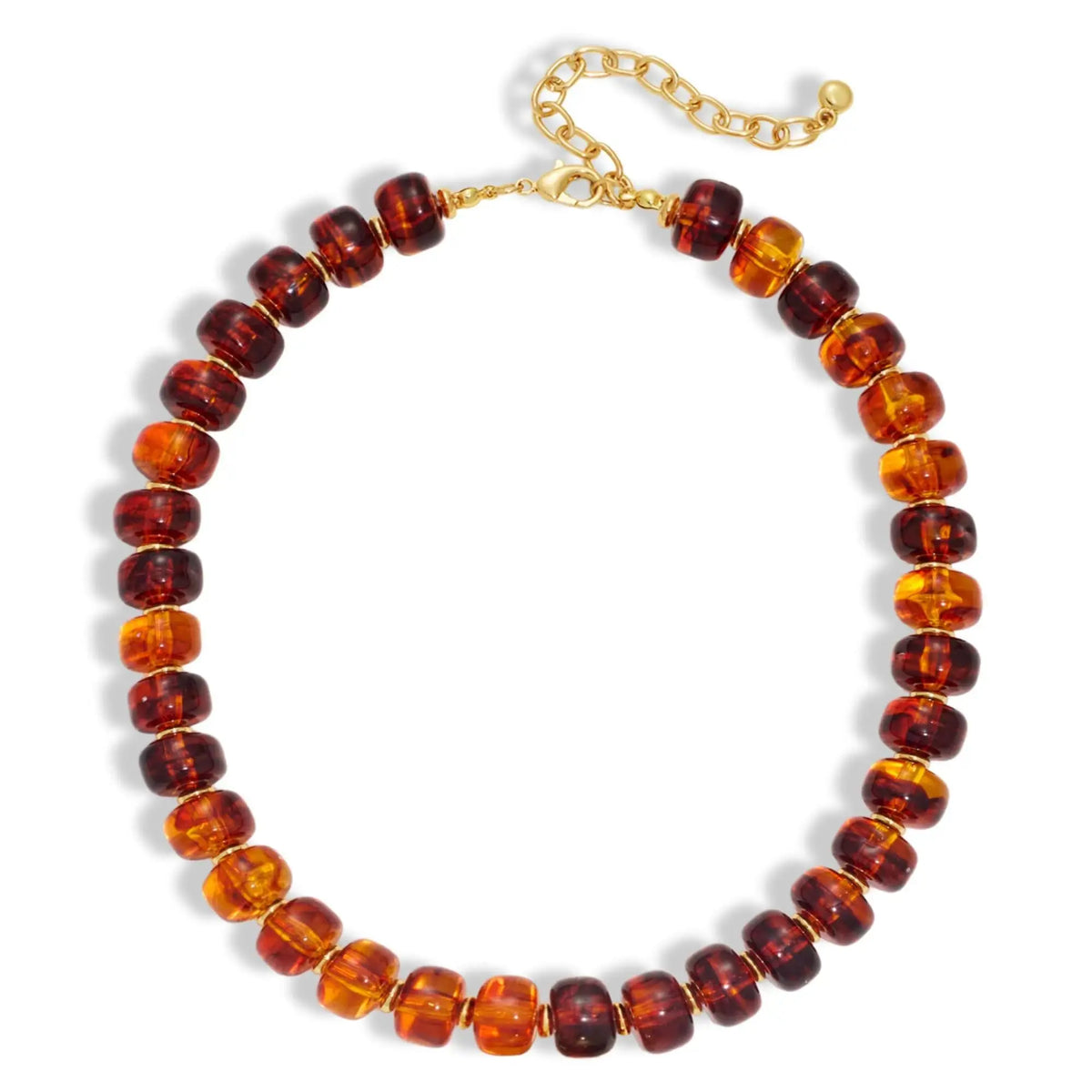 2026 Chunky Heart Necklaces for Women Colorful Resin Beaded Choker Necklace Gold Puffy Heart Statement Necklace Trendy Acrylic Choker Jewelry