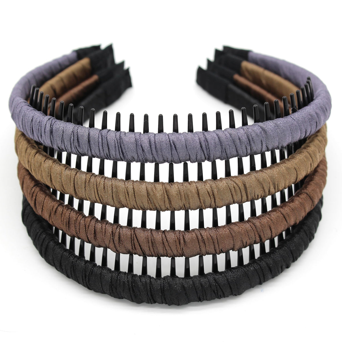 JOBAND Fashion floral teeth Headbands comb Hair Accessories Non-slip Hair bands Soft Comfy Hair Hoop for Women/Girl(4 color)