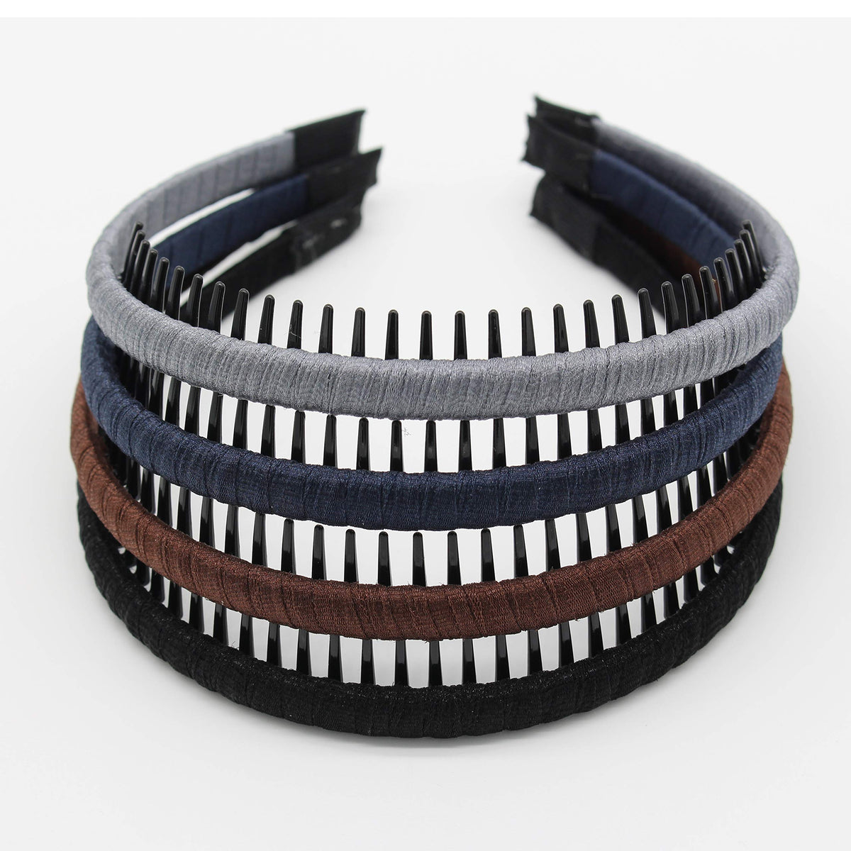 JOBAND Fashion floral teeth Headbands comb Hair Accessories Non-slip Hair bands Soft Comfy Hair Hoop for Women/Girl(4 color)