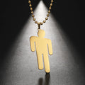 Street hip-hop style rapper stainless steel men's simple personality non-fading necklace trendy rock gift daily wear